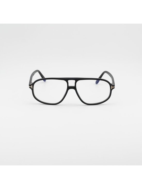 Tom Ford FT6082-B 001 Eyeglasses Black 57mm Aviator Frame main image 9